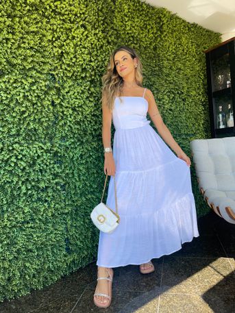 Vestido Amorim Branco - SUBLIME 