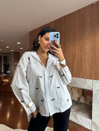 Camisa Off de Laço - SUBLIME 