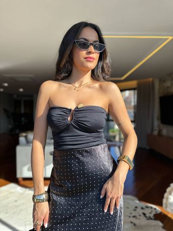 Blusa Preta Ize - SUBLIME 