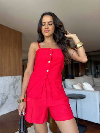 Conjunto Vermelho Karen - SUBLIME 