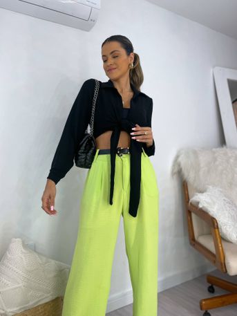 Calça Wide Leg Bárbara Lima - SUBLIME 