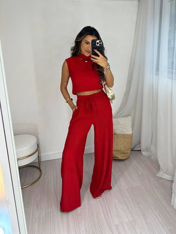 Conjunto Vermelho Bella - SUBLIME 