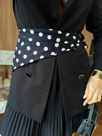 Lenço Poá Lili - SUBLIME 