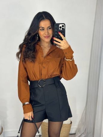 Camisa Mocha Mousse Lary - SUBLIME 