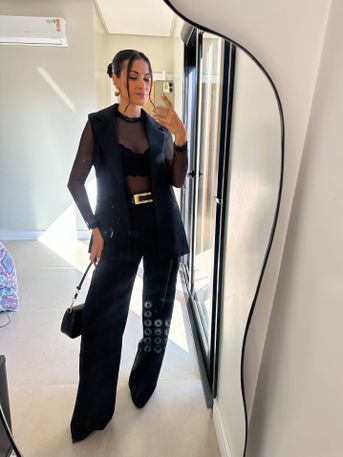 Conjunto Alfaiataria Preto Lyna - SUBLIME 