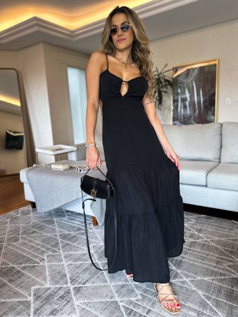 Vestido Marilia Preto - SUBLIME 