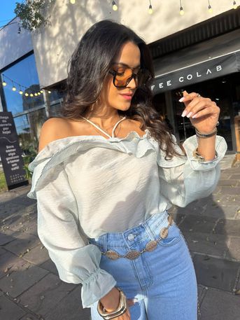 Blusa Verde Sandy - SUBLIME 