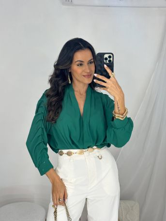 Blusa Verde Tyla - SUBLIME 