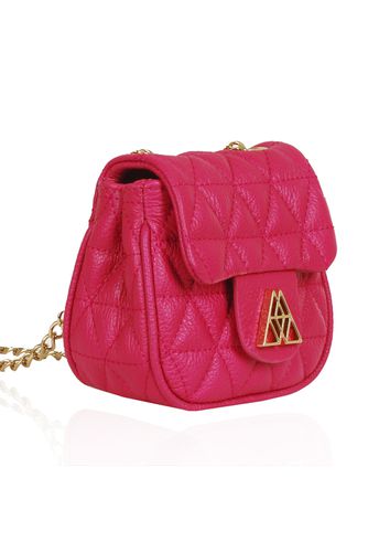 Bolsa Infantil Isabella Couro Pink