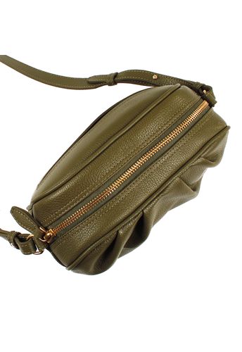 Bolsa Cátia Couro Militar