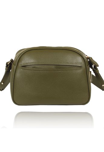 Bolsa Cátia Couro Militar