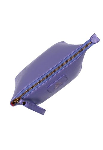 Necessaire Couro Lavanda