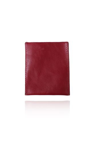Carteira Slim Couro Vinho