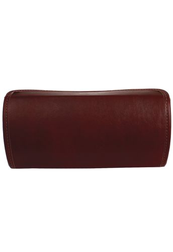 Estojo/Clutch Couro Marrom