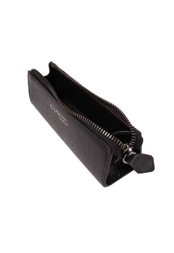 Estojo Gloss Couro Preto 