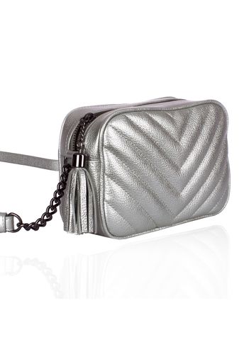 Bolsa Mini Lobby Prata