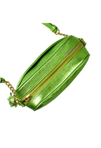Bolsa Mini Lobby Lima Metalizado