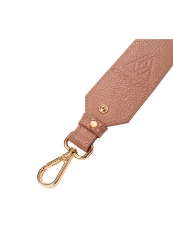 Alça Avulsa Couro Camel Croco