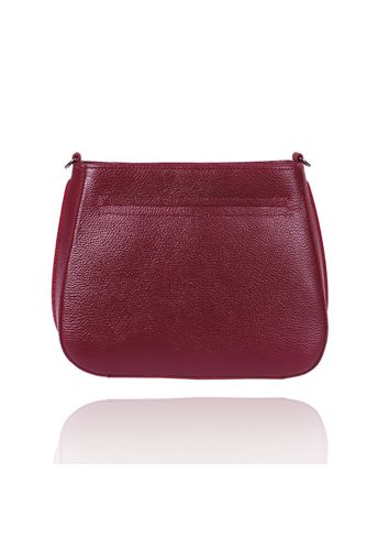 Bolsa Dayana Couro Marsala c/ Vinho