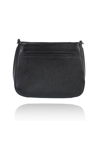 Bolsa Dayana Couro Preto | Sob Encomenda