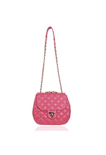 Bolsa Marilyn Couro Pink Blush