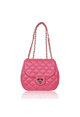 Bolsa Marilyn Couro Pink Blush