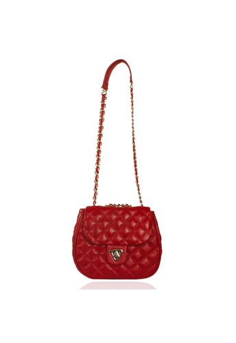 Bolsa Marilyn Couro Vermelho