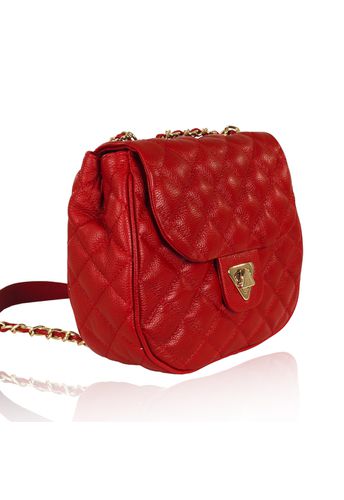 Bolsa Marilyn Couro Vermelho