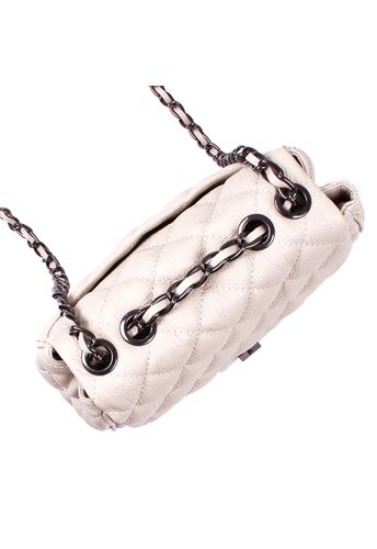 Bolsa Marilyn Couro Off White