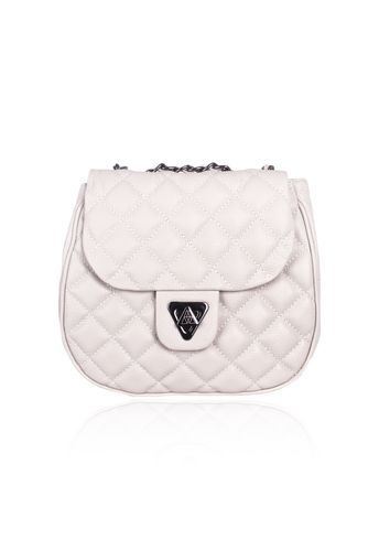 Bolsa Marilyn Couro Off White