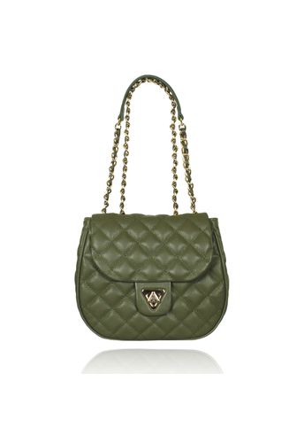 Bolsa Marilyn Couro Militar