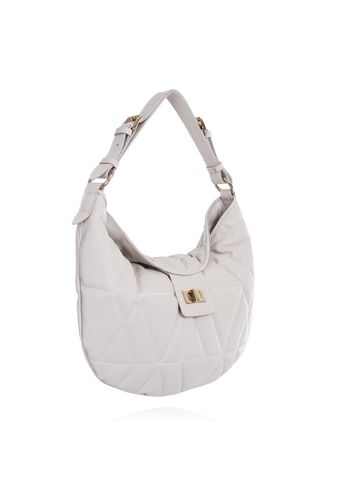 Bolsa Sarah Couro Off White