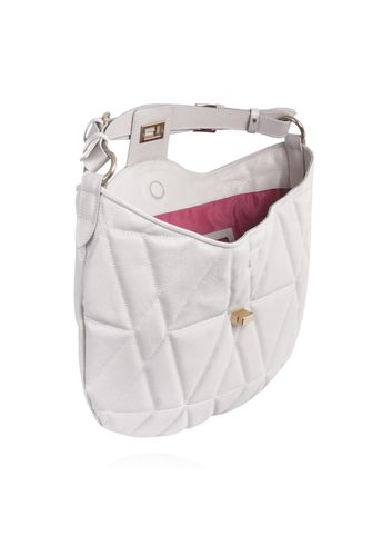 Bolsa Sarah Couro Off White