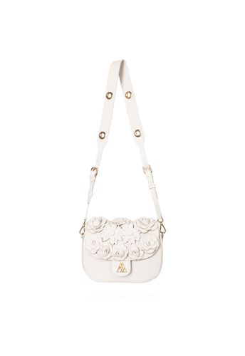 Bolsa Andy Flowers Off White| Sob Encomenda