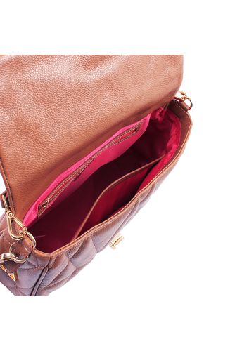Bolsa Carrie Couro Camel