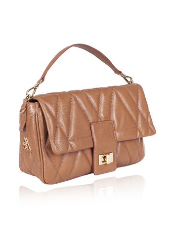 Bolsa Carrie Couro Camel