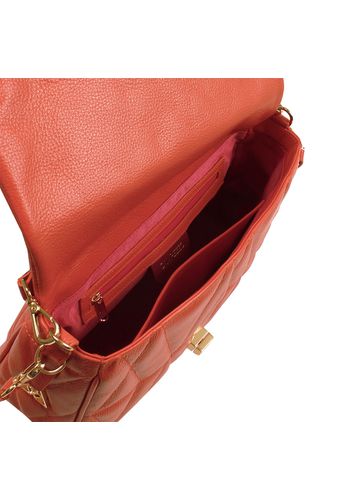 Bolsa Carrie Couro Tangerina