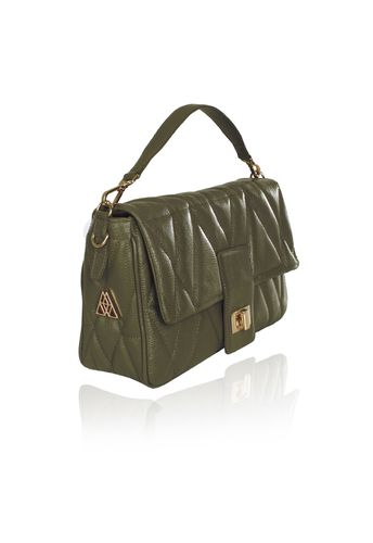 Bolsa Carrie Couro Militar