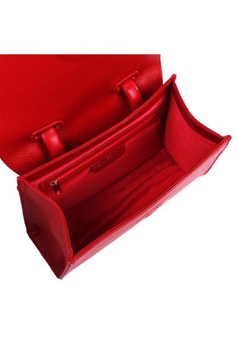 Bolsa Audrey Couro Vermelho