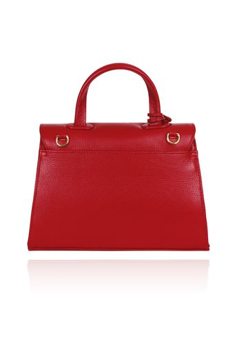 Bolsa Audrey Couro Vermelho