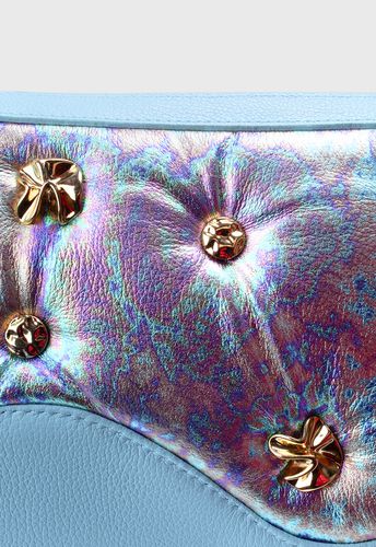 Bolsa Bubble Serenity, Aura metalizado e Tiffany metalizado