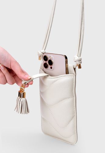 Porta celular Lumen Off white