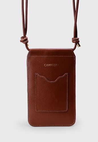 Porta celular Lumen Marrom