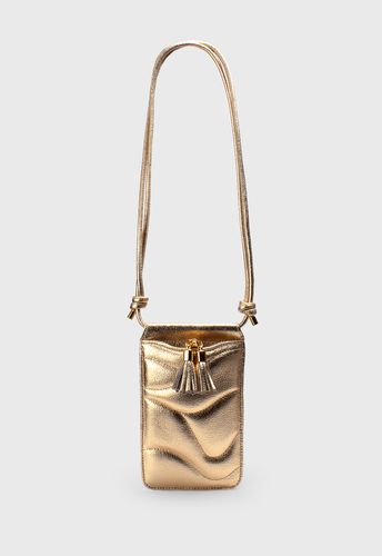 Porta celular Lumen Ouro