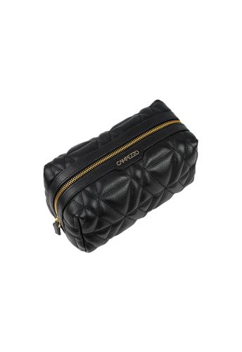 Necessaire Blush Grande Couro Preto