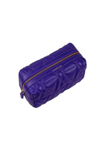 Necessaire Blush Grande Couro Roxo