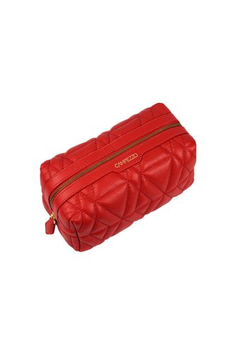 Necessaire Blush Grande Couro Scarlet