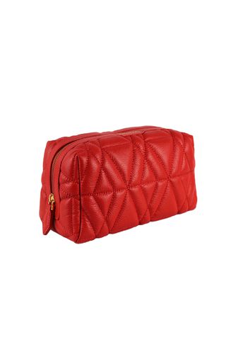 Necessaire Blush Grande Couro Scarlet