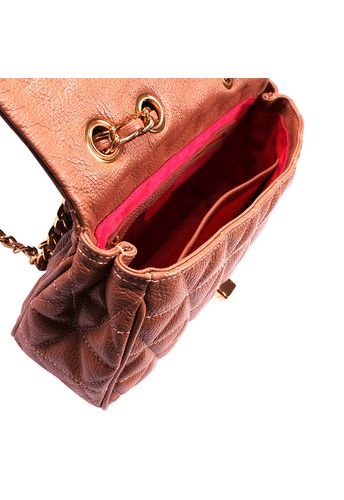 Bolsa Nina Petit Couro Nude