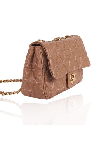 Bolsa Nina Petit Couro Nude